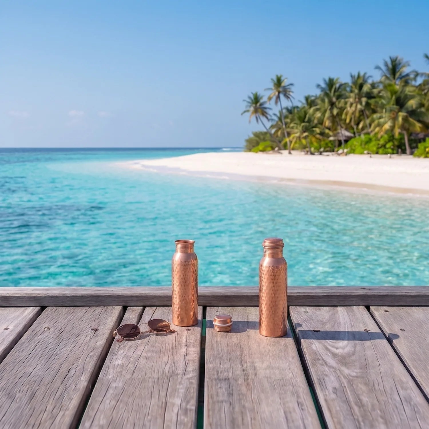 The Copper Bottle – Hammered Edition